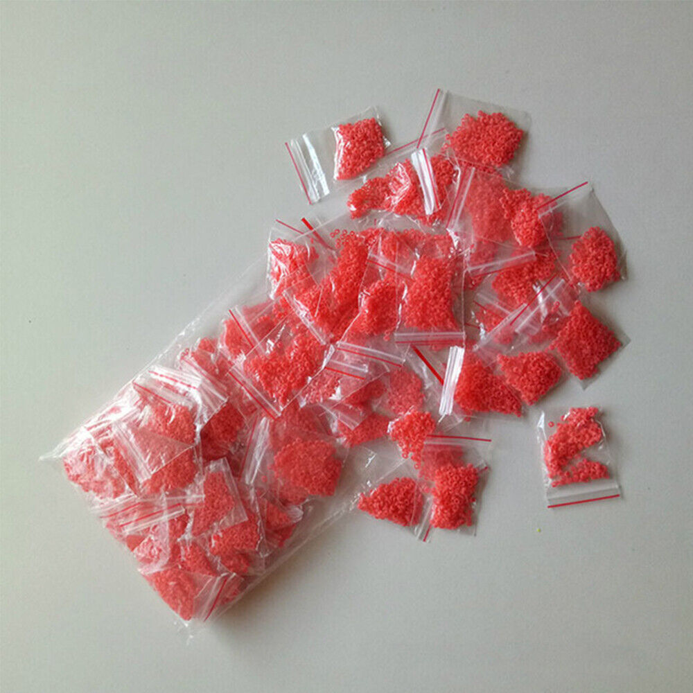 Rubber Bands Bloodworm Bait Granulator Red insect clip Fishing Accessories