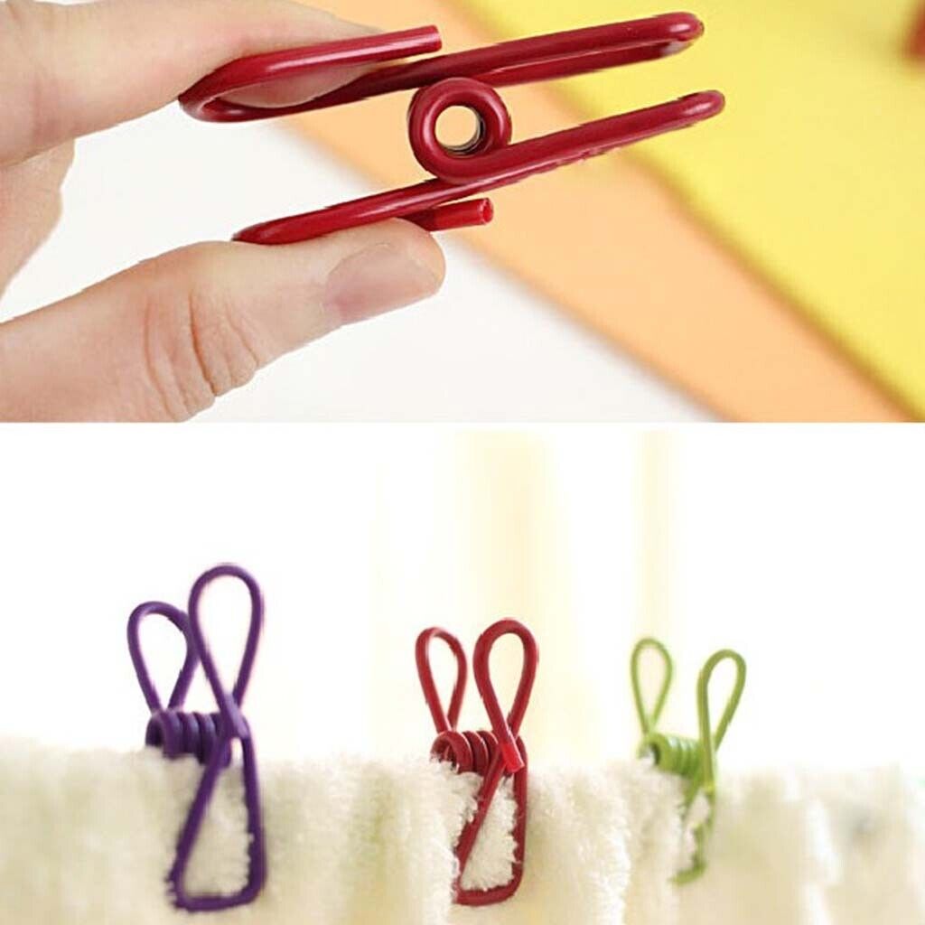 10pcs/set Multi-purpose Steel Clothesline Utility  Steel Wire  Clothes