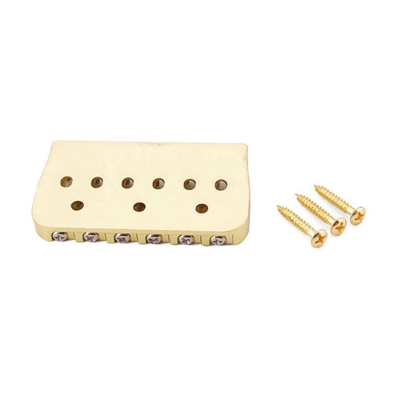 6/7 Strings Saddle Tailpiece for Strat SQ Electric Guitar Fixing Tremolo Bridge