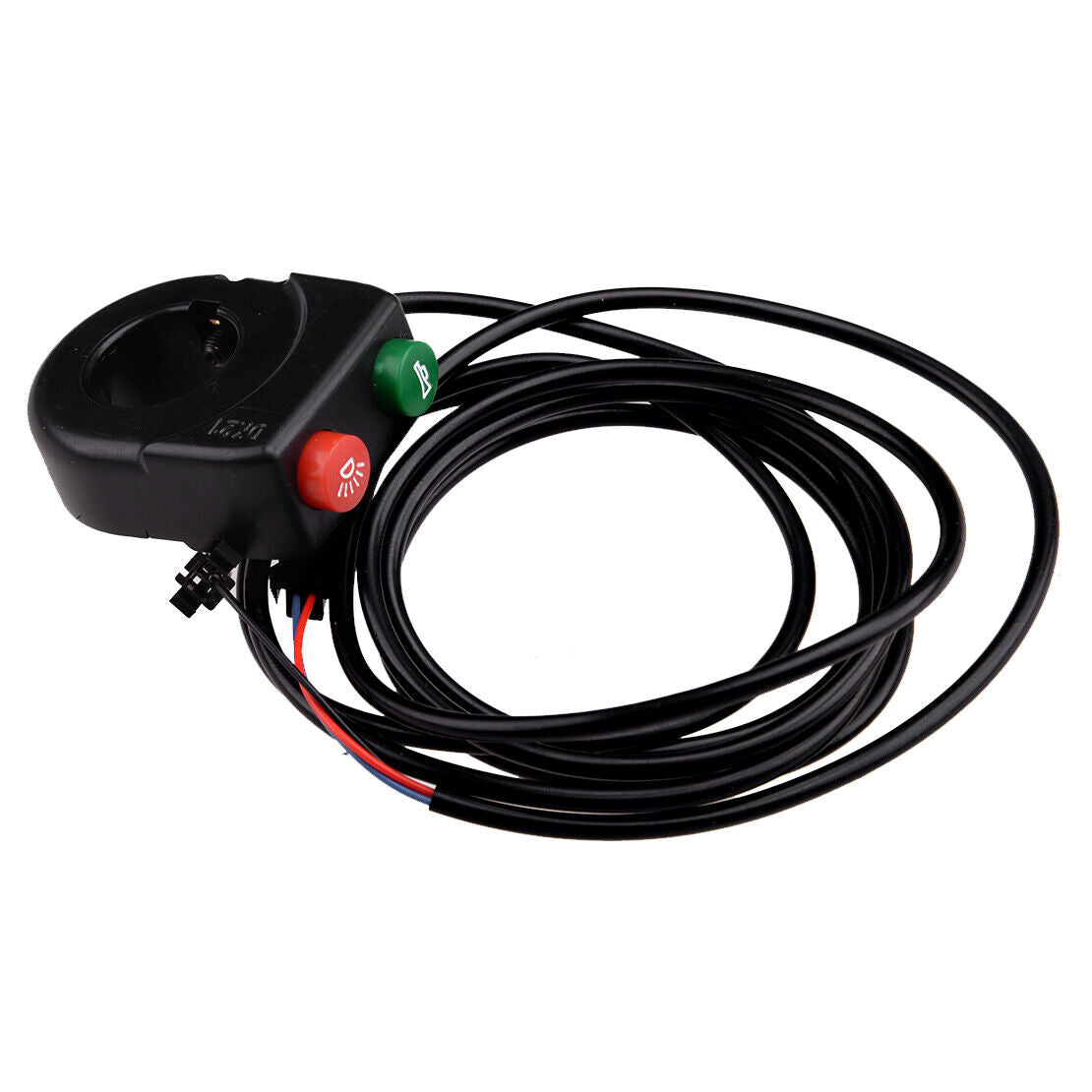 2 in 1 LED Light Headlight Horn Headlamp with Switch For E-Bike Electric Bicycle