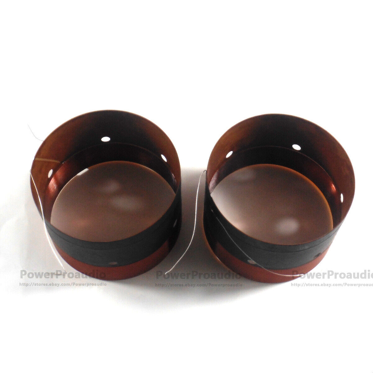 2PCS 75MM Audio Bass Speaker Voice Coil Subwoofer Woofer Sound 2 Layers  in/out