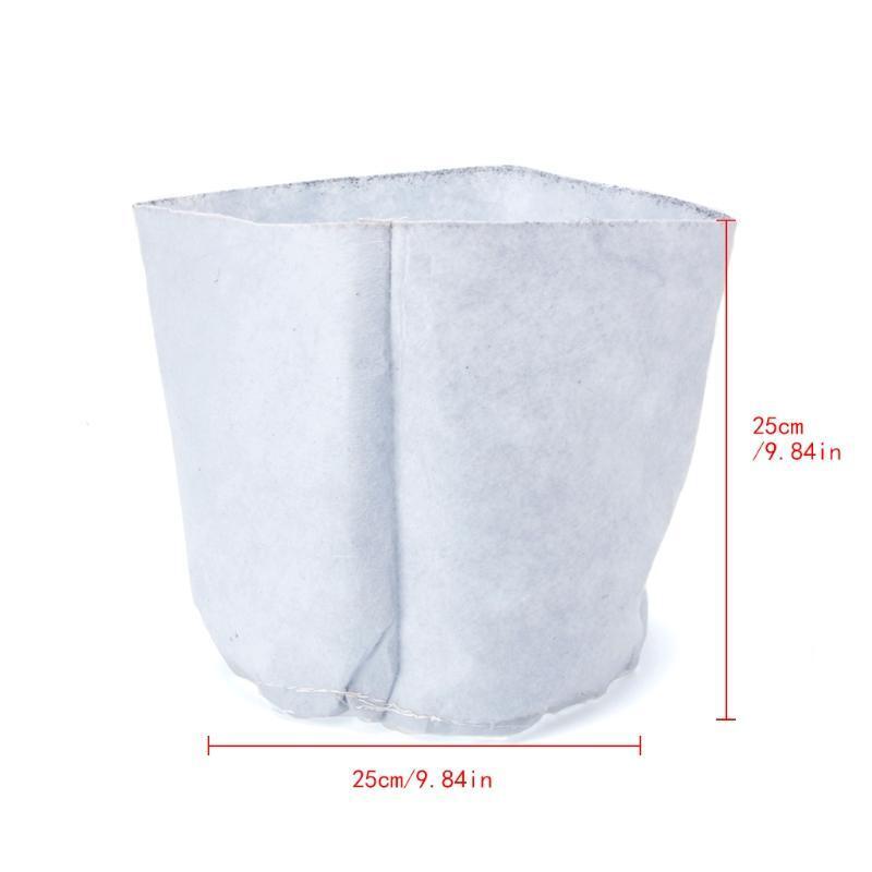 Non-woven Fabric Pot Plant Pouch Root Container Grow Planter Bag Bio-degradable