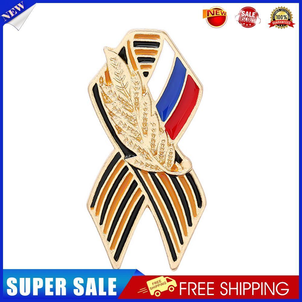 Enamel Badge Russian Flag Saint Victory Day Lapel Pin T Shirt Hats Brooch
