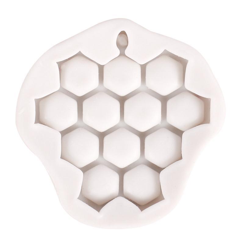 Silicone Mould Honeycomb Shape Soap Mold Cake Baking Mould DIY Dessert Cake Mold