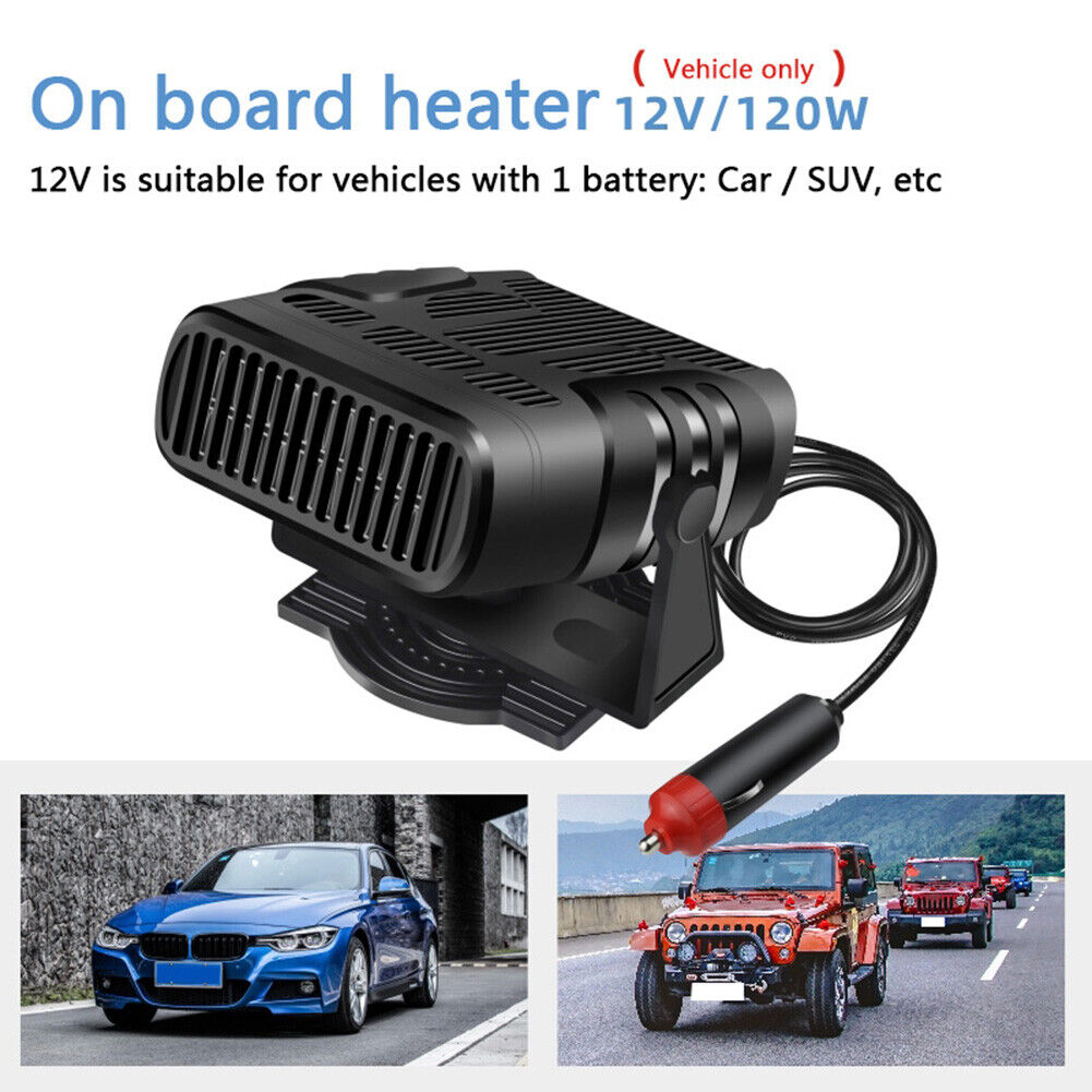 Portable Car Heater Fan Air Cooler Demister Defroster Heating Fan (12V)