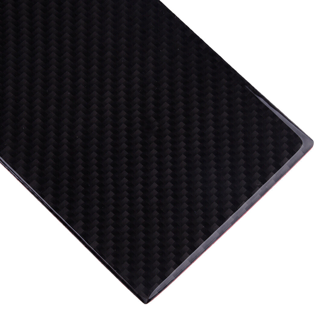Carbon Fiber Rear Water Cup Holder Cover Trim Fit For Infiniti Q50 2014-2019