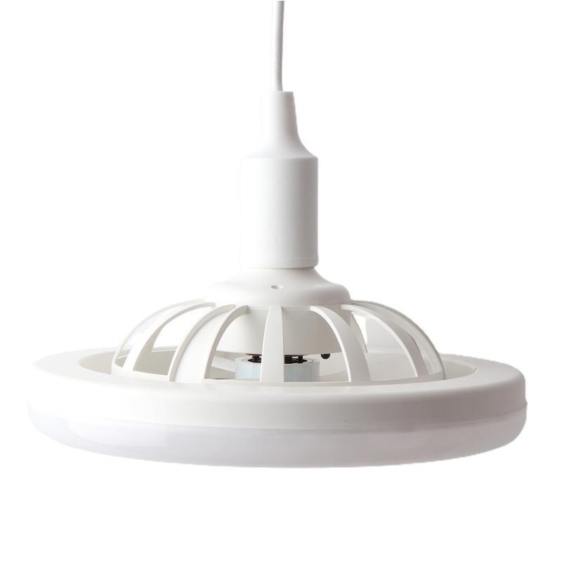 2-in-1 Fan Lamp AC 85V-265V E27 LED Light 30W Ceiling Fan with 1m E27 Cable Line