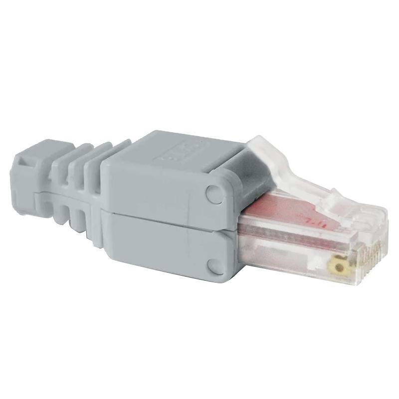 Rj45 Ethernet Connectors Tool-less Crystal Head Plugs Cat6 Unshielded Connector