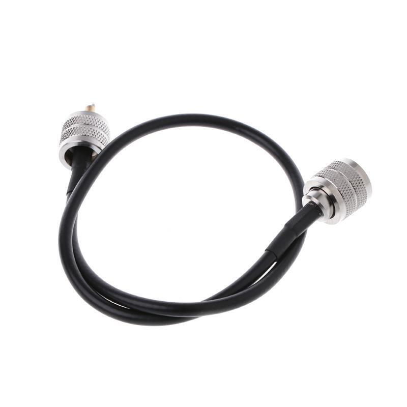 RF Coaxial Cable Connector UHF PL259 Male to UHF Male PL259 RG58 Pigtail Cable