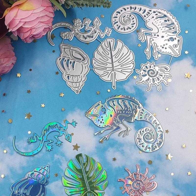 Ocean Creature Metal Cutting Dies Photo Album Family Together Party Diary