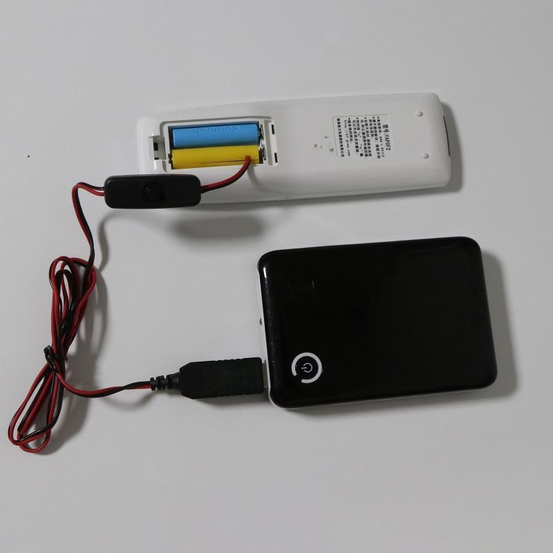 AA Dummy Battery Eliminator USB C Power Supply Cord for 3V AA Household Devices