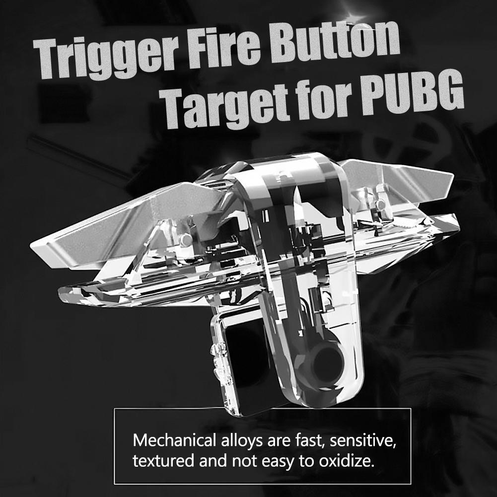2Pcs X7 Mouse Feel Game Controller Joystick Trigger Gamepad Handle for PUBG