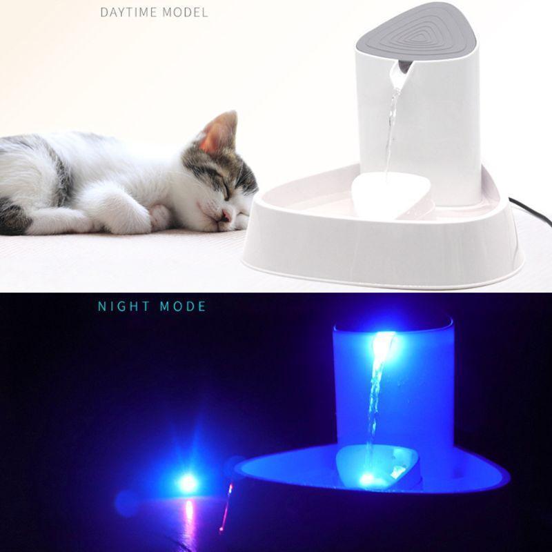 Cats Dogs Drinking Water Fountain Pet Electric Water Dispenser Automatic Feeder