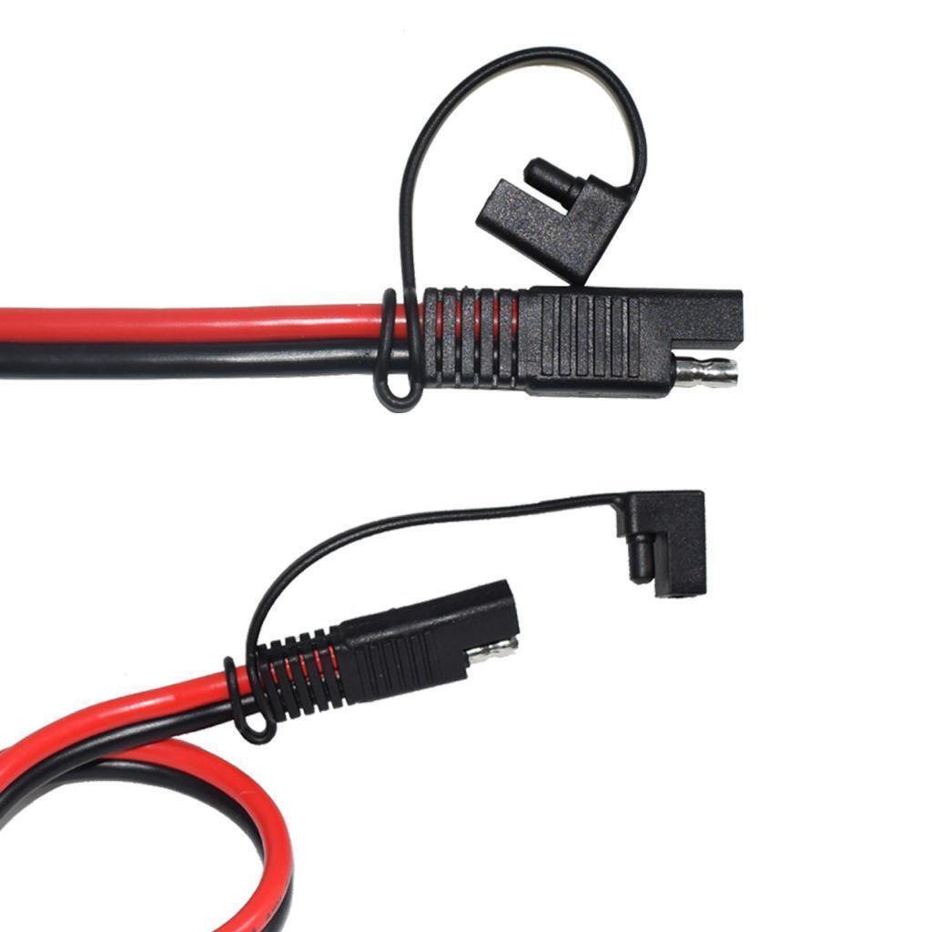 1m/3Ft Solar Panel Extension Cable Cord Lead 12V Wire Harness SAE Connectors