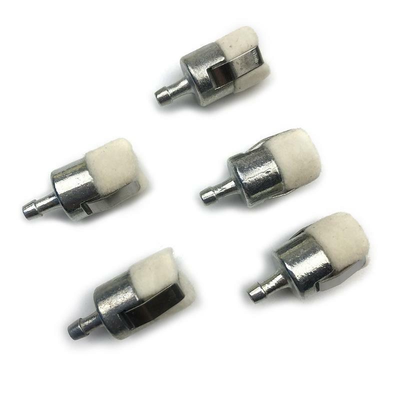 5pcs Felt Fuel Filter for Homelite Echo Poulan 13120519831 Trimmer Chainsaw