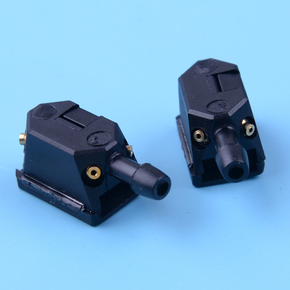 2pcs Windshield Washer Jet Wiper Blade Spray Nozzle Universal Car New Lid