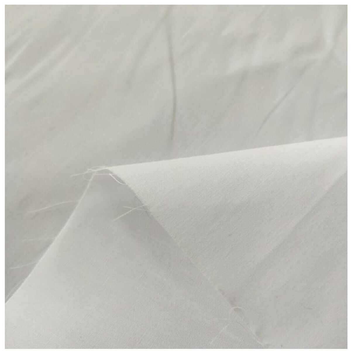 For Lining Cotton Fabric Shirt Pillow case Material Dressmaking Plain Quilting