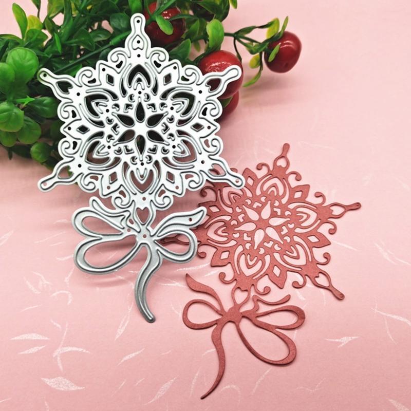 Mandala Flower Metal Cutting Dies Stencil Scrapbooking DIY Album Stamp Paper Car