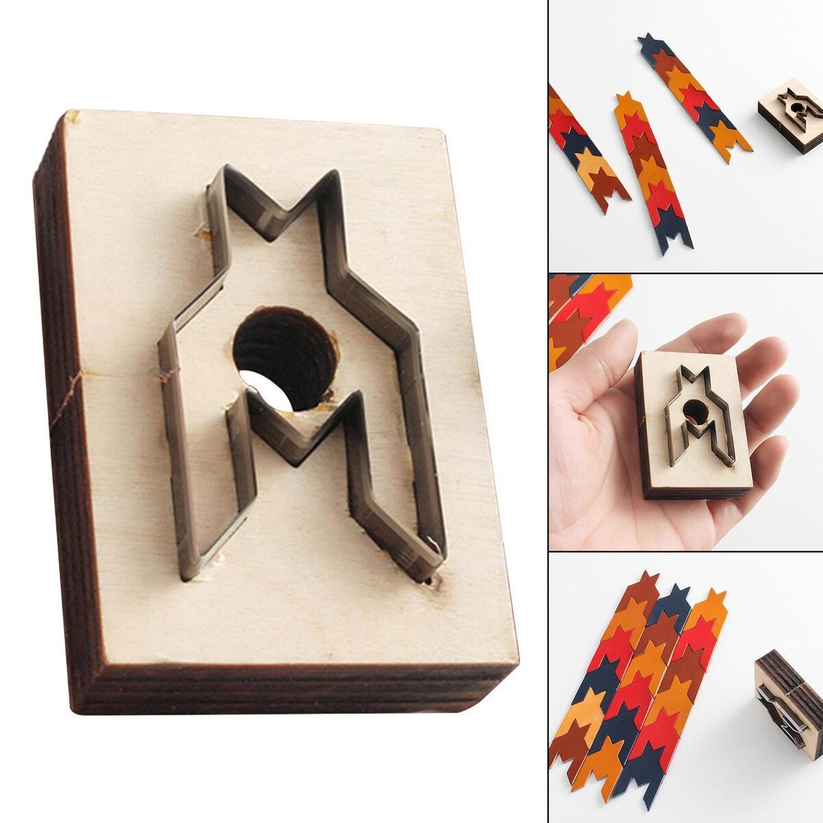 Wooden Die Cutting Leather Mold Punch Trimming Leather Craft Cutting Dies