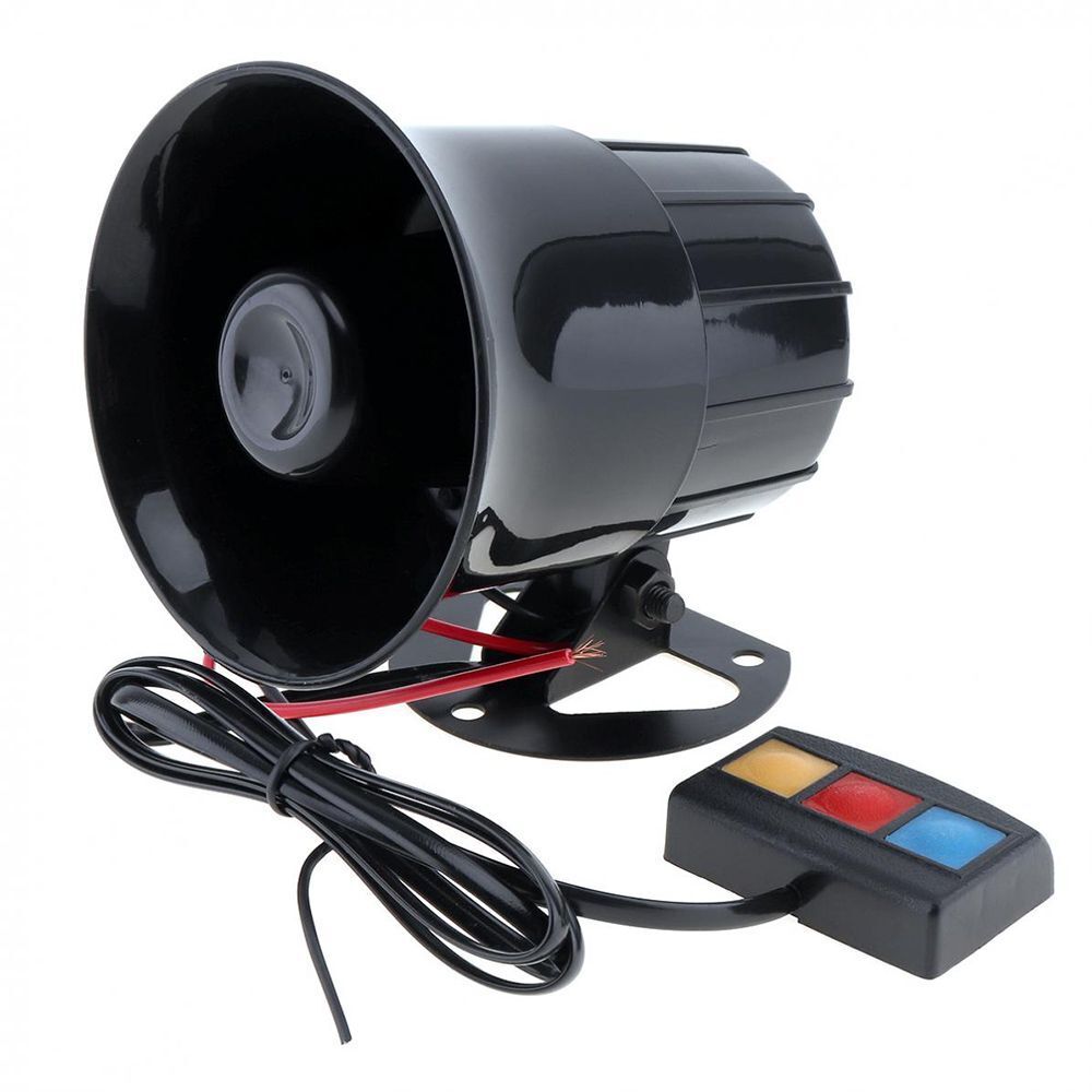 Van Truck 12V 30W 3 Sounds Speaker for Motorcycles Emergency Sound Amplifier