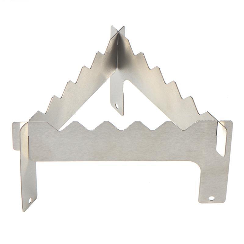 Portable Stainless Steel Alcohol Stove Cross Stand Stove Rack Stove Support Base