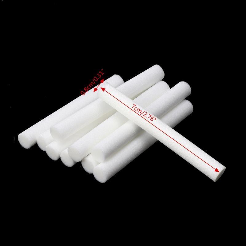 10PCS Mini Humidifiers Filters Refill Sticks Spare Cotton Swab Wick Sticks