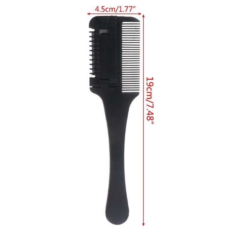 Hair Razor Comb Sharp Hair Cutter Comb Split Ends Hair Trimmer Styler Barber