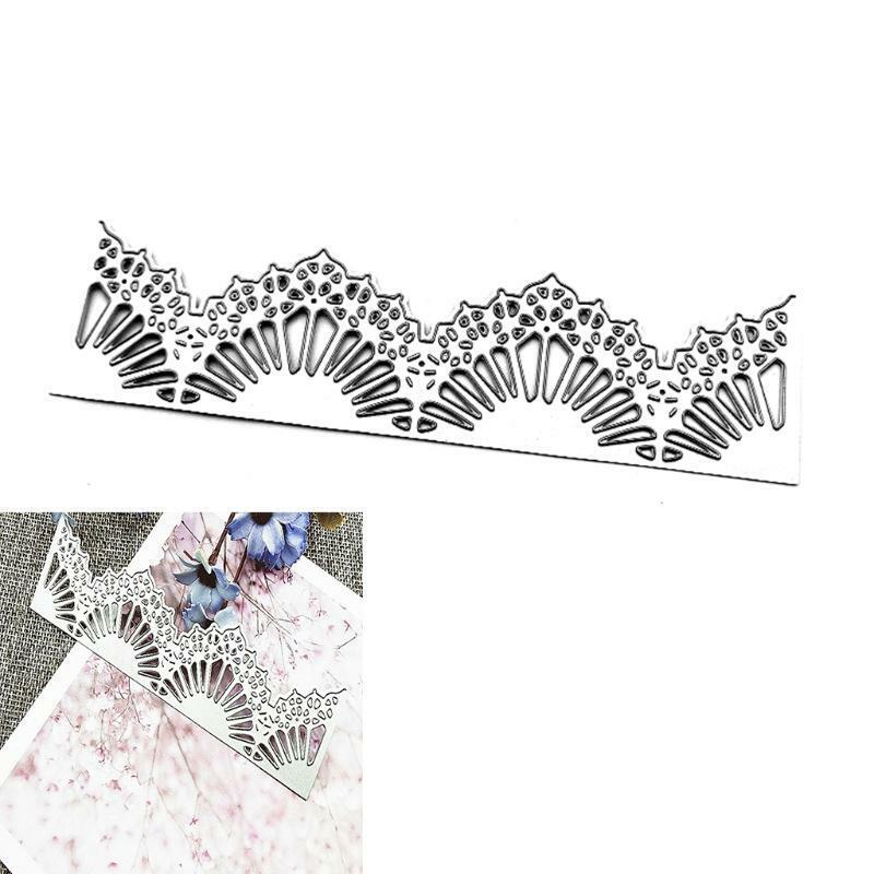 Fan Frame Metal Cutting Dies Stencil Scrapbooking DIY Album Paper Embossing