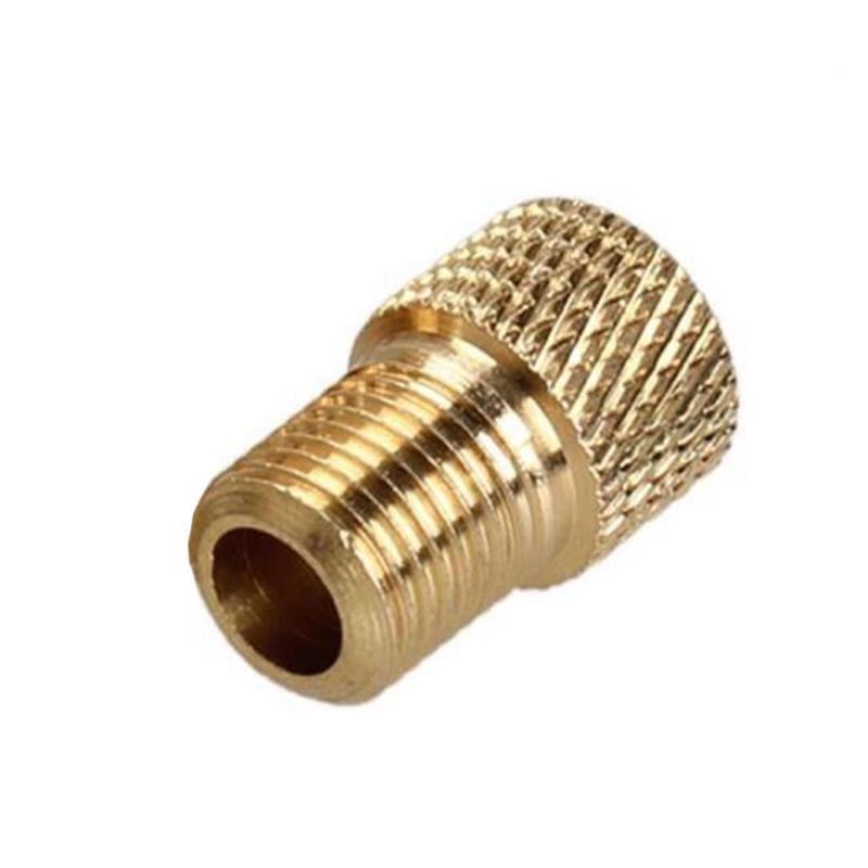 Converter Adapter Presta to Schrader Brass Bicycle Valve Adapter