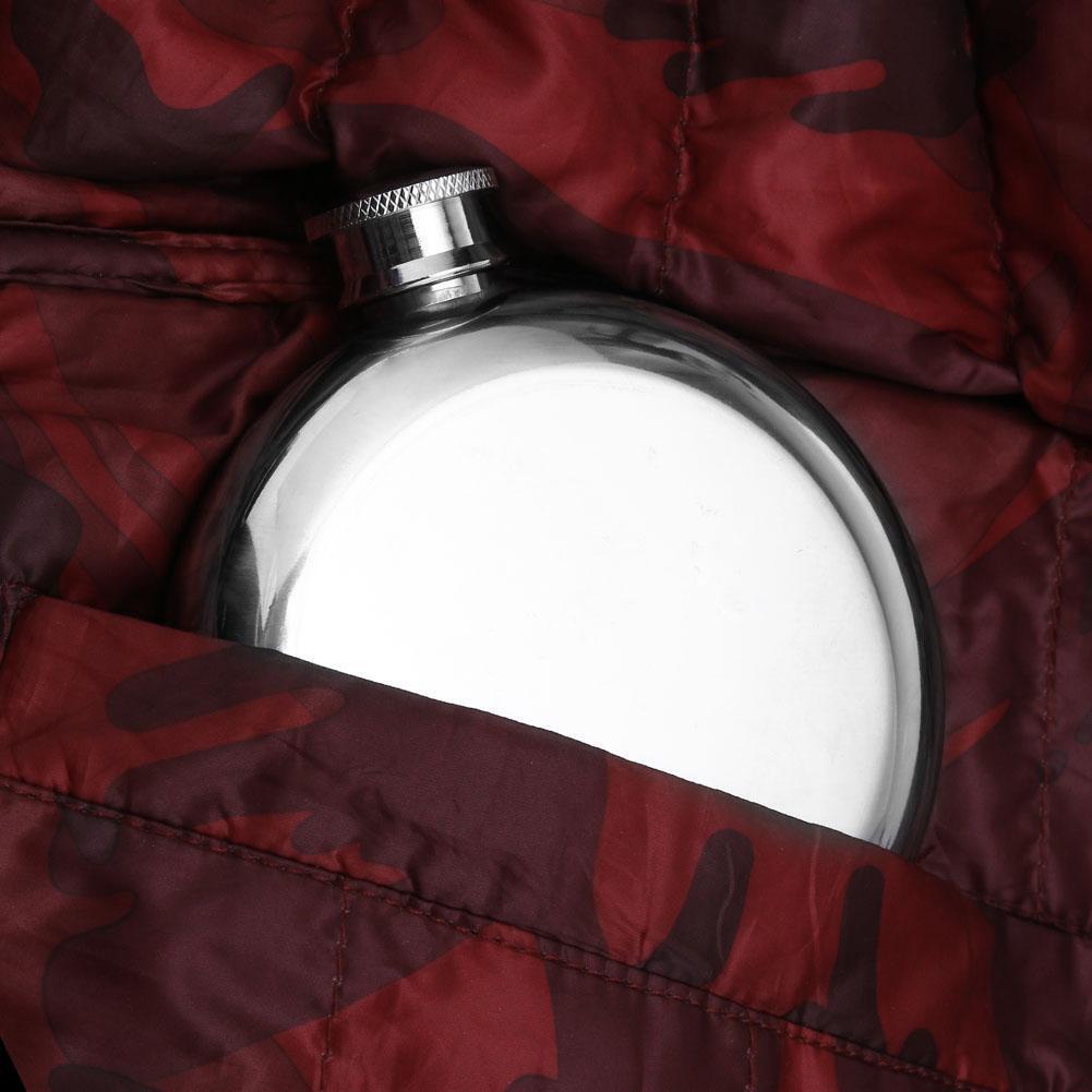 5oz Portable Round Hip Flasks Stainless Steel Liquor Wine Bottle Pots Gifts