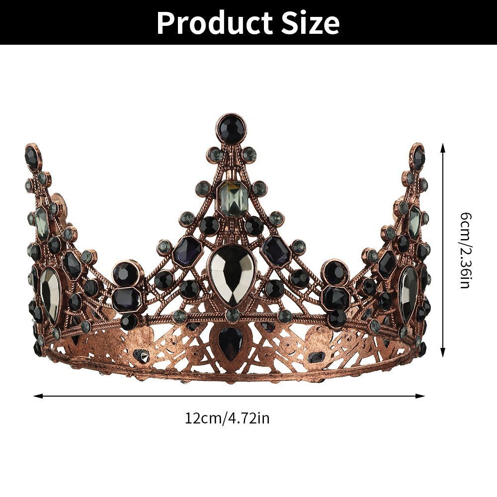Baroque Queen Crown Wedding Crown Women Tiara Bridal Hair Accessories