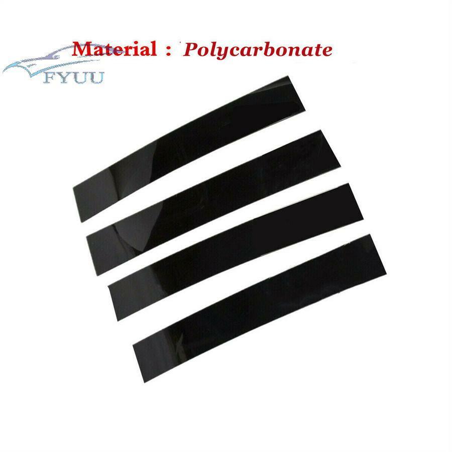 Black Pillar Posts for Cadillac Escalade 07-14 4pcs Set Door Trim Cover Kit New
