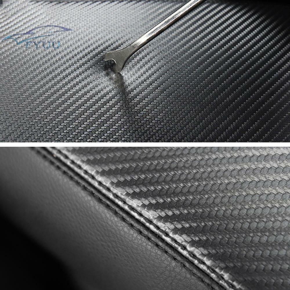For Jeep Grand Cherokee 11-18 Center Console Armrest Cover Pad Carbon Fiber Look