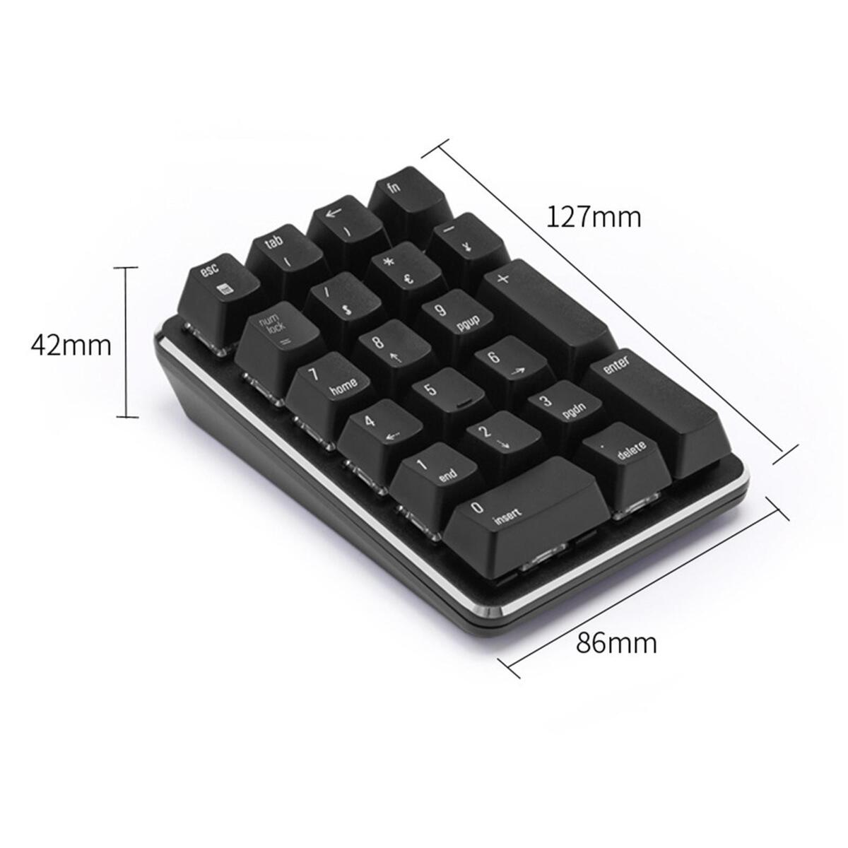 Numeric Keypad 21 Keys  Keyboard for Laptop Notebook
