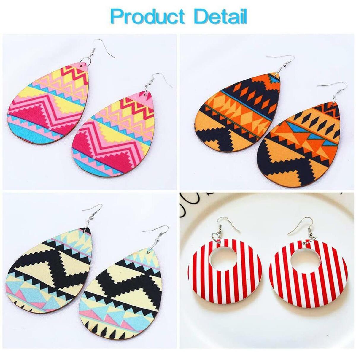 180 Pieces  Earrings Blank  Charms Pendants for DIY Earring
