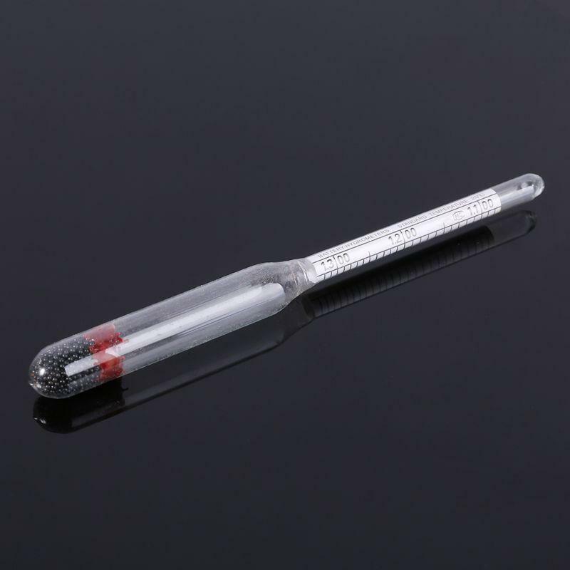 1.1-1.3 Colored Zone Black Battery Hydrometer Tester Acid Electrolyte Lead PQ