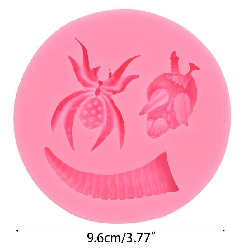 Silicone Mould for Making Pudding Ice Cube Cake Chocolate for Halloween Festival