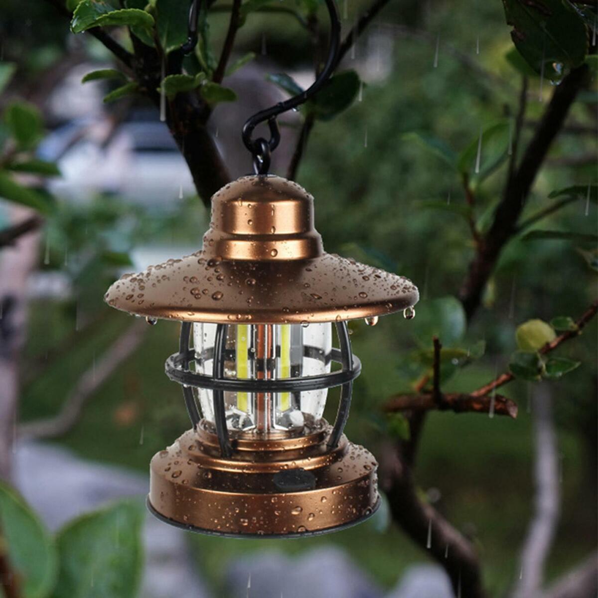 Camping Lantern Lamp  Battery Powered Hanging for Outdoor
