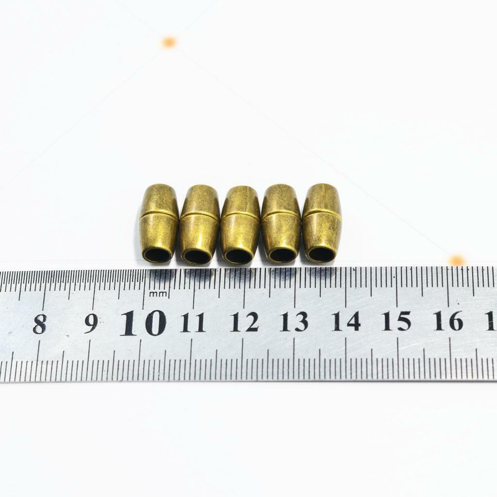 20Pcs  Magnetic Clasps Hooks Cord End Hat for DIY Necklace Jewelry