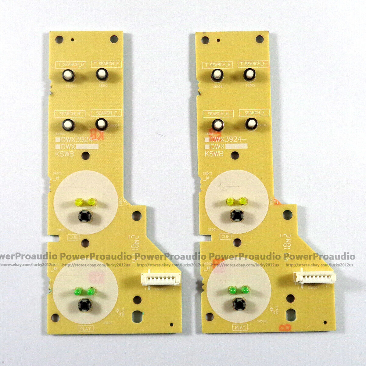 2x(DWX3604/DWX3924) Play Pause Cue Switch KSWB PCB for Pioneer XDJ 1000 1000MK2