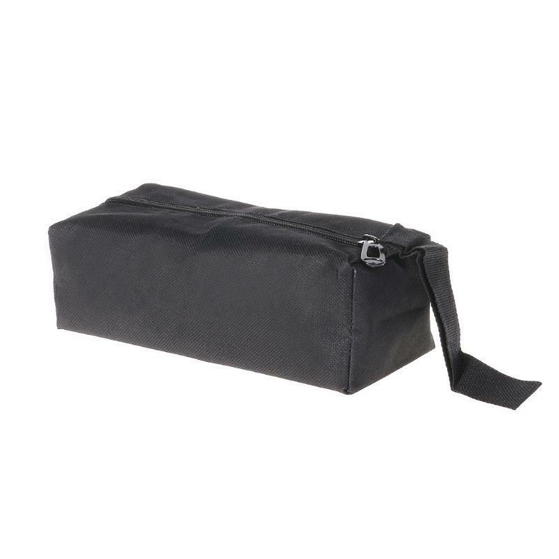 Waterproof Oxford Canvas Tool Bag Screw Nails Drill Bit Metal Parts Storage Case