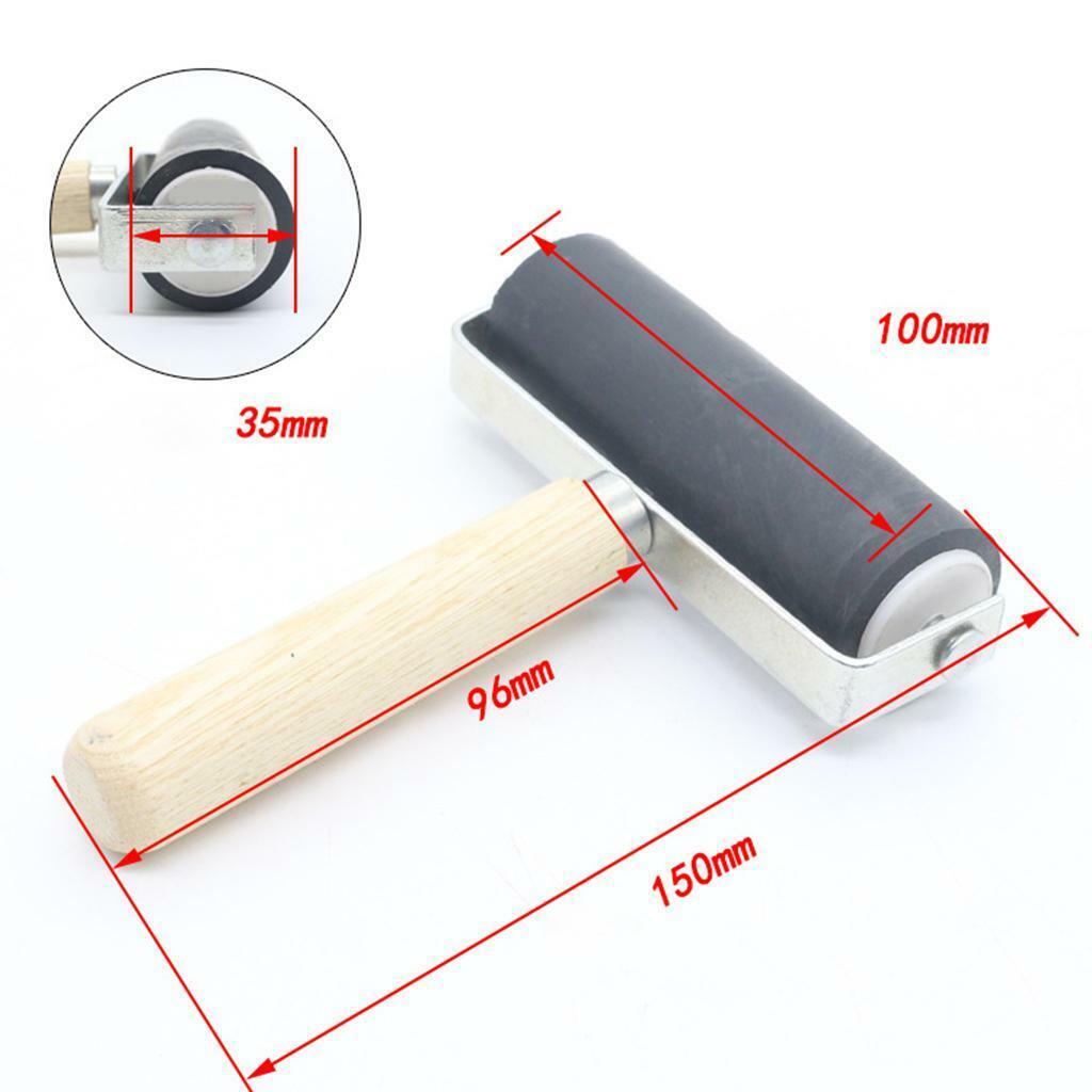 4in Brayer Roller Ink Applicator Brush Printmaking   Tool
