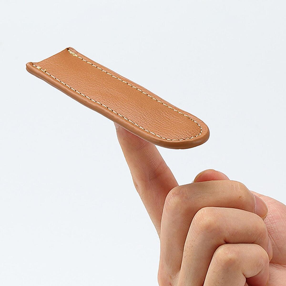 Handle Sleeve PU Leather Protective Case for Outdoor Durable Easy to Install