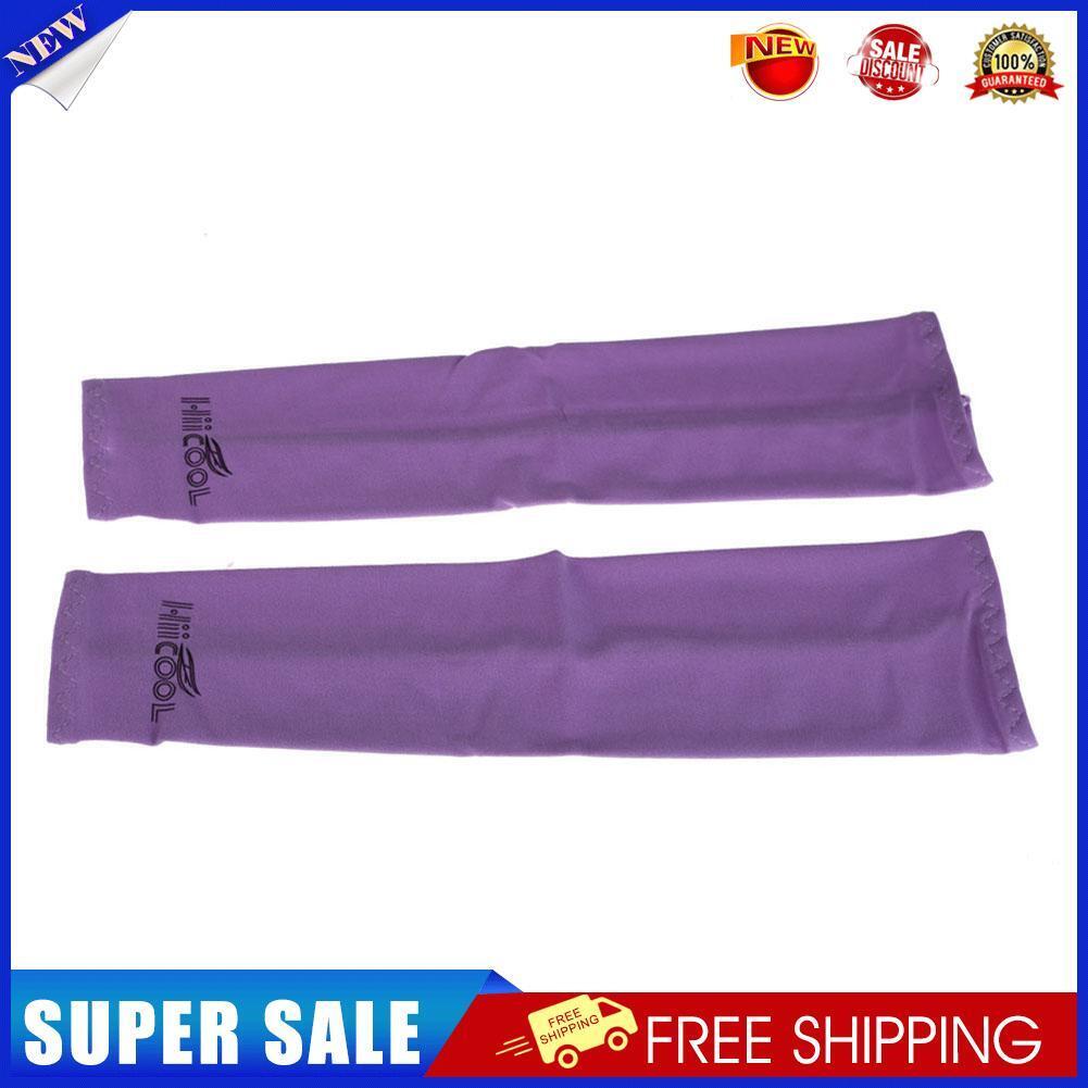 Cooling Arm Sleeves Cover UV Sun Protection Golf bike outdoor Sports 1 Pair