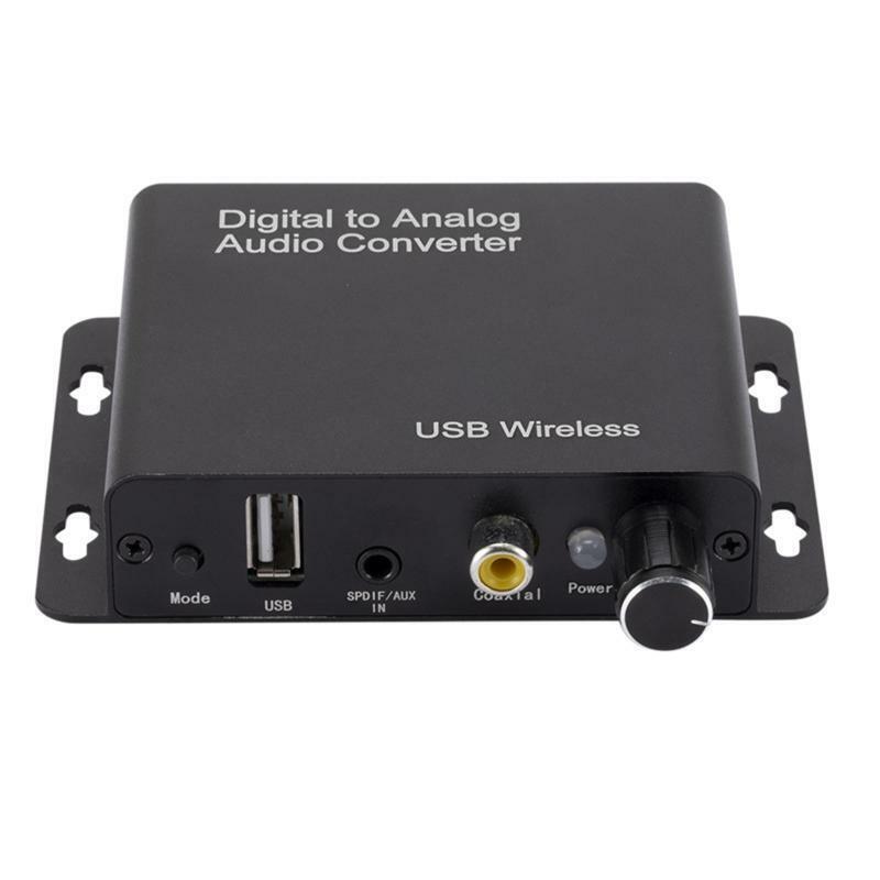 Digital Fiber Coaxial To Analog Digital To Analog With 3.5 Fiber Digital To Anal