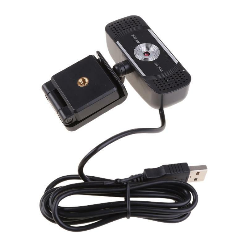 Webcam1080P USB Web Camera Built-in Microphone with Tripod for Laptop Video Call