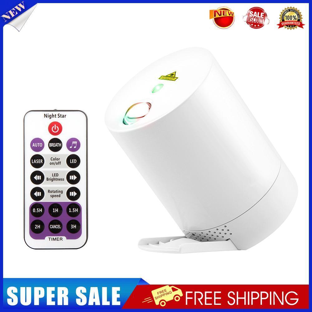 Starry Sky Projection Light LED Rotating Dream Star Water Wave Lamp (B)