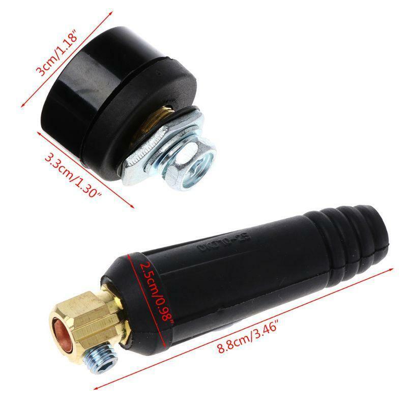 200A 10-25mm Rapid Fitting Female Male Connector European Electric Welding