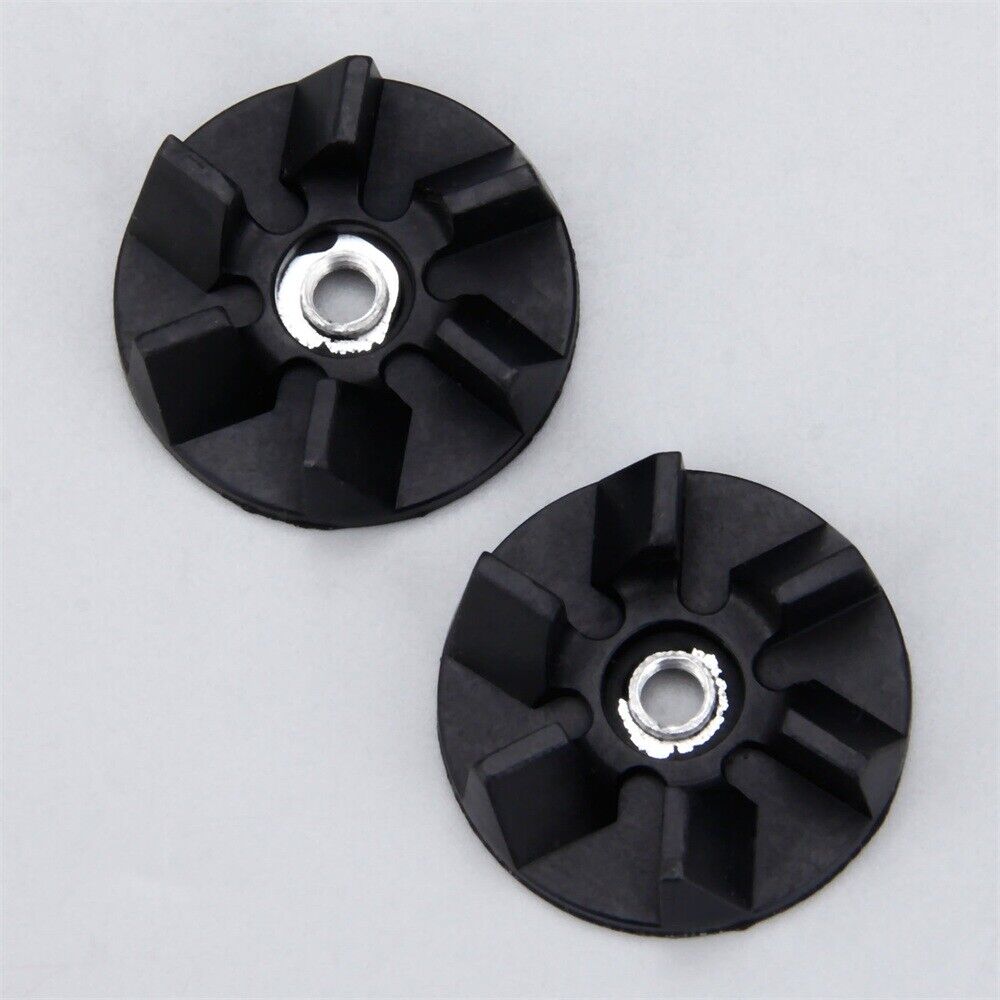2Pcs Rubber Drive Clutch Coupler Cog Gear For Cuisinart Hamilton Beach Blenders