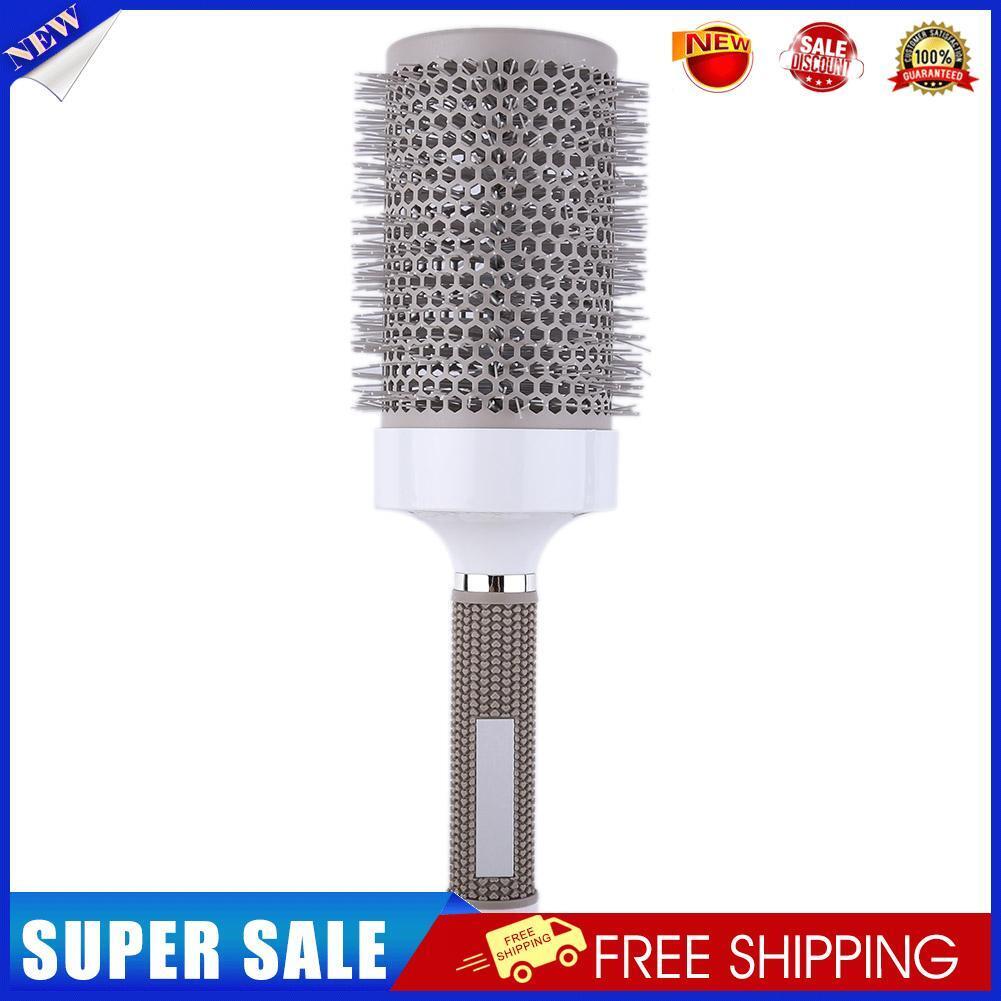 Pro Hair Brush High Temperature Resistant Ceramic Iron Round Comb (65mm)